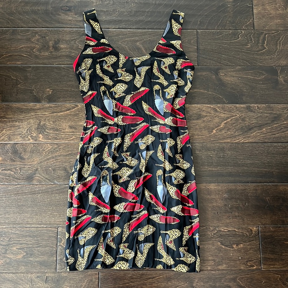 Fun Leopard High Heel Dress